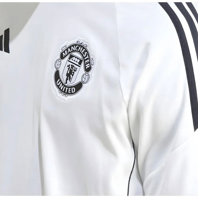 2025-2026 Man Utd Training Tee (White)