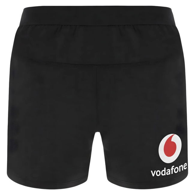 2025-2026 Wales Rugby Training Shorts (Black)