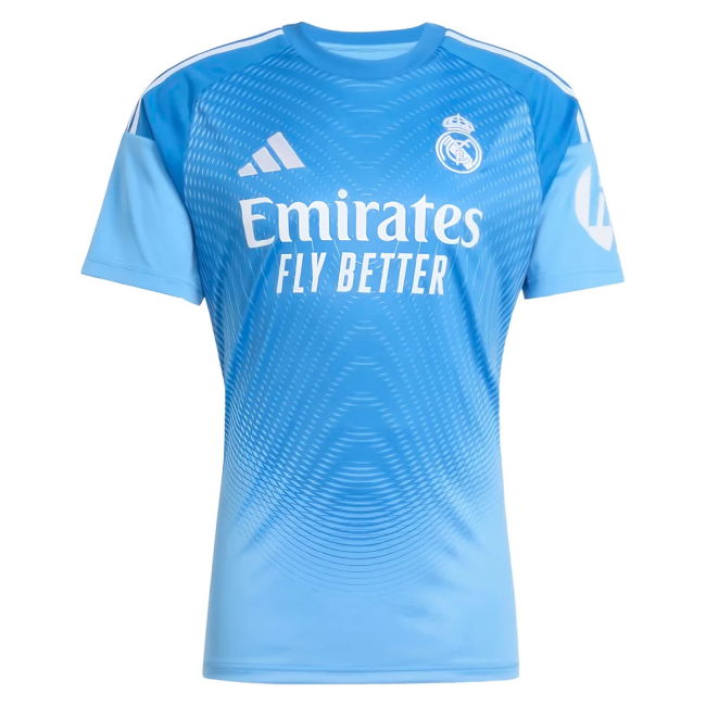 2025-2026 Real Madrid Home Goalkeeper Shirt (Blue) (Casillas 1)