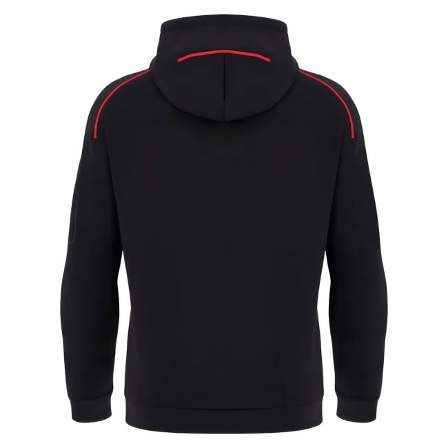2025-2026 Wales WRU Ath Travel Tech Hoody (Black)