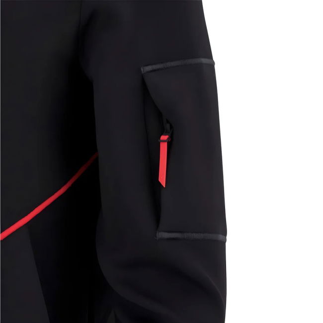 2025-2026 Wales WRU Ath Travel Tech Hoody (Black)