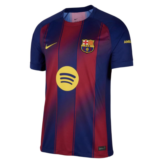 2025-2026 Barcelona Home Shirt (Pedri 8)