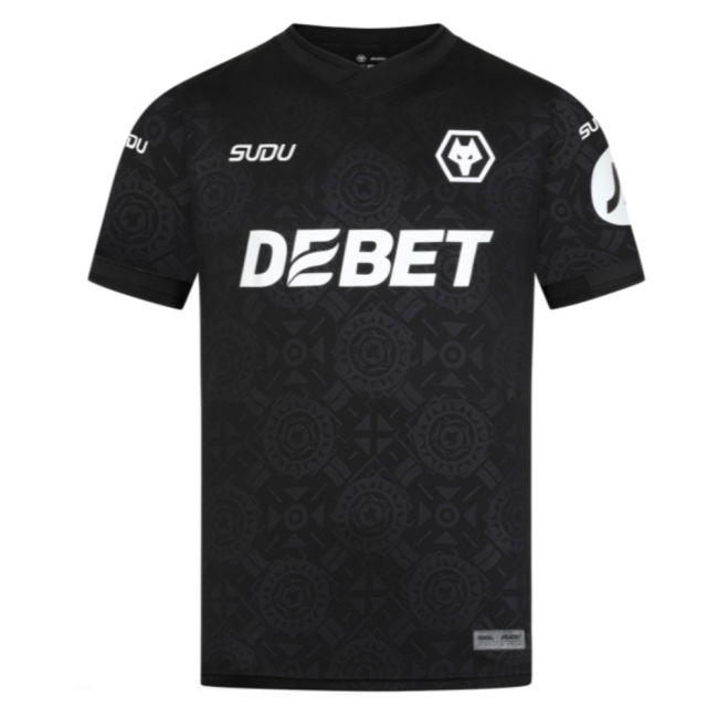 2025-2026 Wolves Goalkeeper Home Shirt (Black) (King 40)
