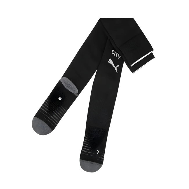 2025-2026 Man City Away Socks (Black)
