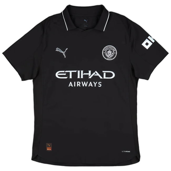2025-2026 Man City Authentic Away Shirt (Bernardo 20)