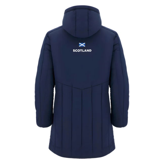2025-2026 Scotland Rugby Parka Padded Jacket (Navy)