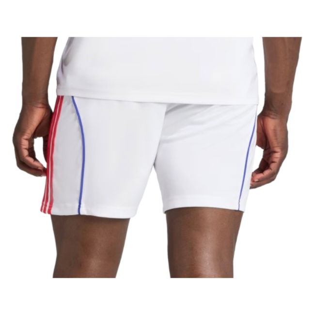 2025-2026 Olympique Lyon Home Shorts (White)