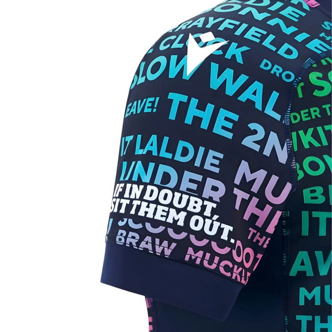 2025-2026 Scotland Rugby Training Jersey (Rainbow) - Kids