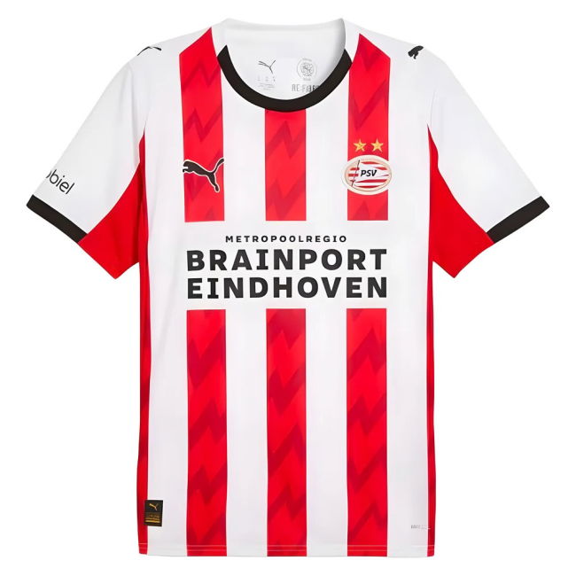 2025-2026 PSV Eindhoven Home Shirt (Bajraktarevic 19)