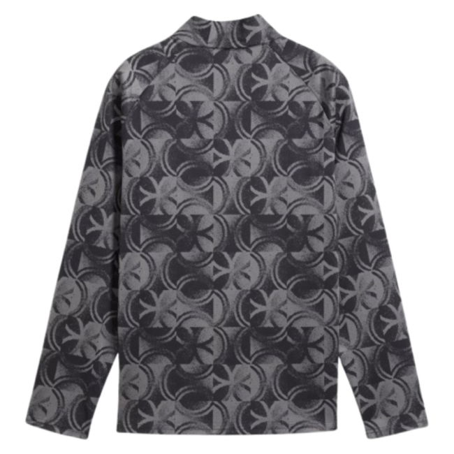 2025-2026 Man City Warm Up 1/4 Zip Top (Black) - Kids