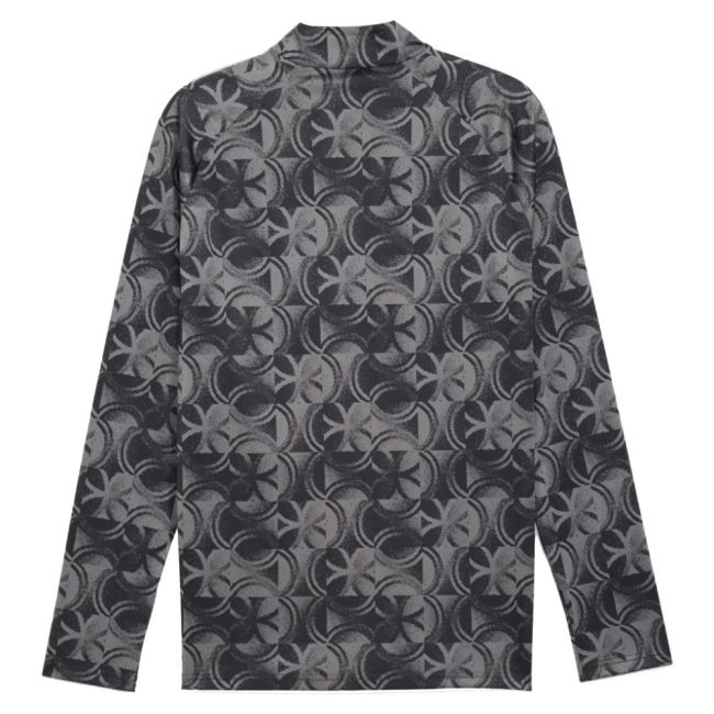 2025-2026 Man City Warm Up 1/4 Zip Top (Black)