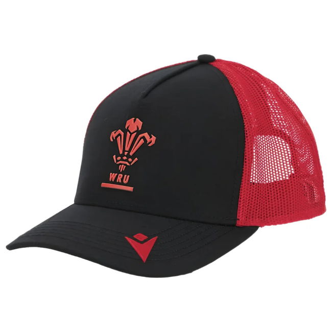 2025-2026 Wales WRU Rugby Custom Trucker Cap