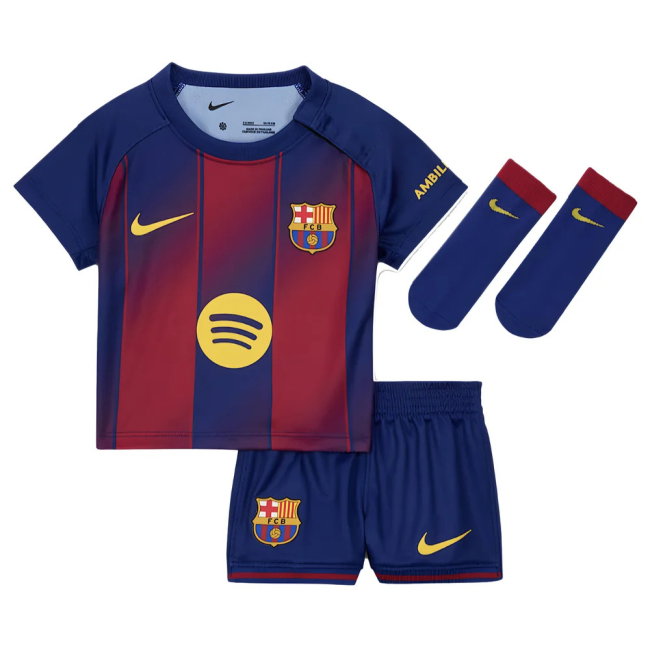 2025-2026 Barcelona Home Baby Kit (R.Araujo 4)