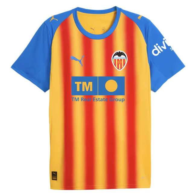 2025-2026 Valencia Third Shirt (David Villa 7)