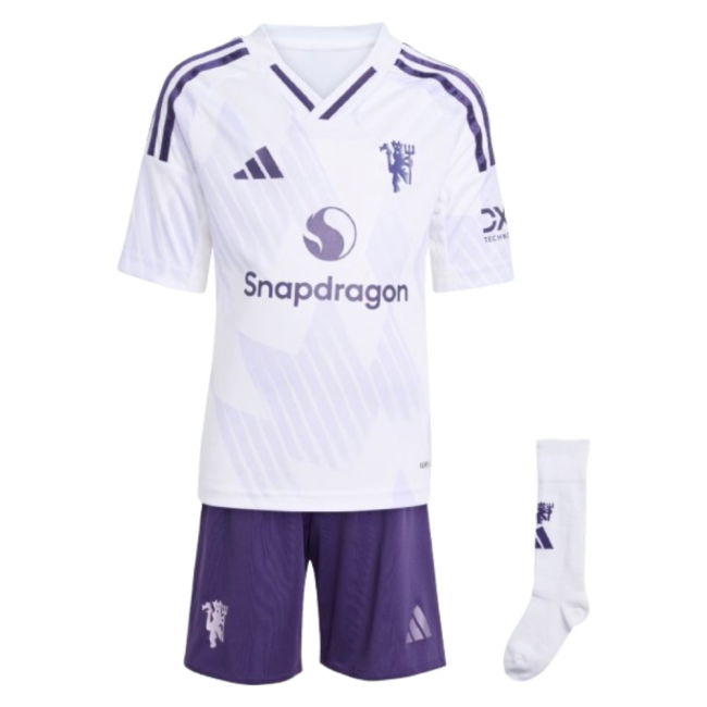 2025-2026 Man Utd Away Mini Kit (Mazraoui 3)