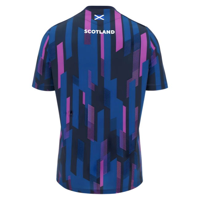2025-2026 Scotland Rugby Warm Up Shirt (Navy) - Kids