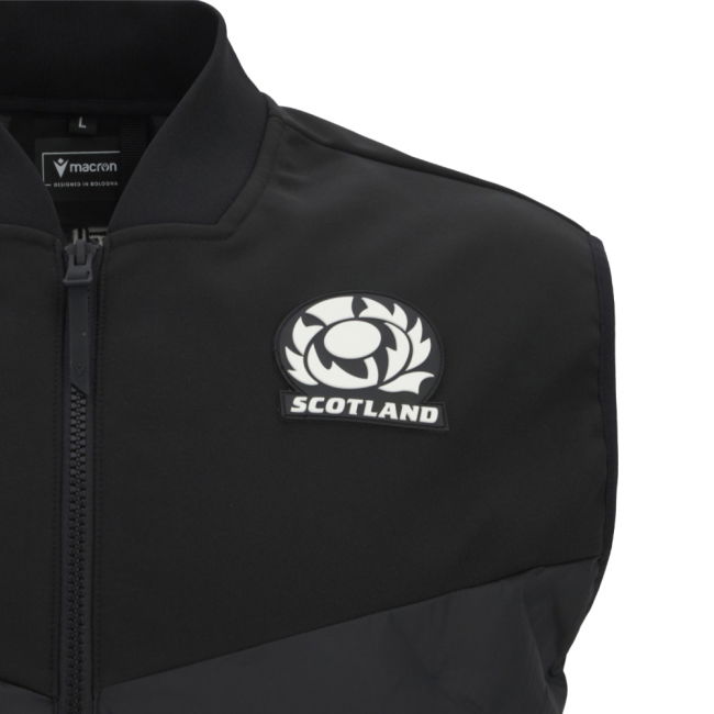2025-2026 Scotland Rugby Ath Padded Gilet (Navy)