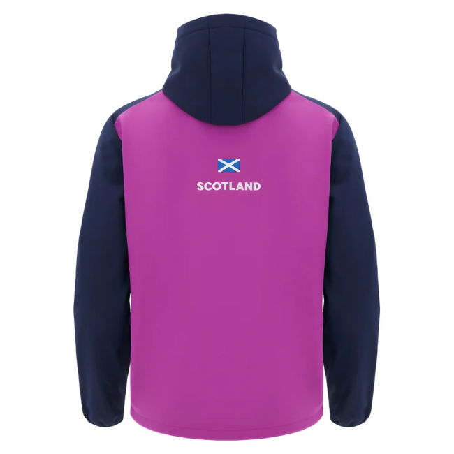 2025-2026 Scotland Rugby Softshell Jacket (Navy)