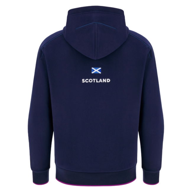 2025-2026 Scotland Rugby Ath Sweat Hoody (Navy)