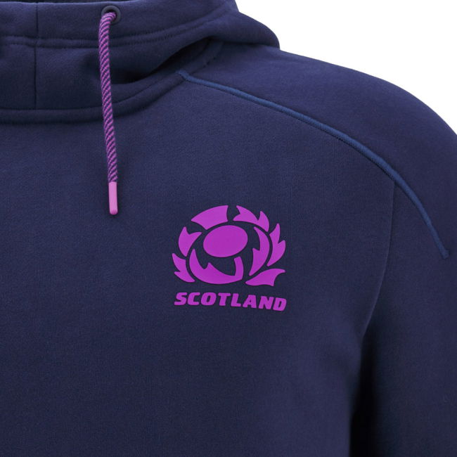 2025-2026 Scotland Rugby Ath Sweat Hoody (Navy)