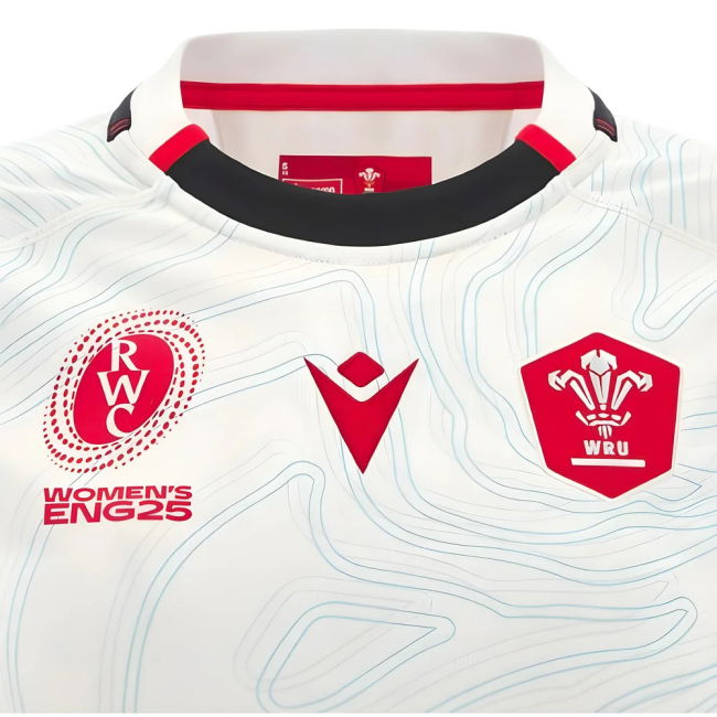 2025-2026 Wales WRU Away WRWC Rugby Shirt
