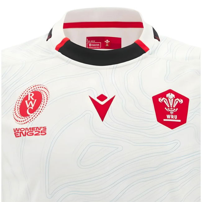 2025-2026 Wales WRWC Away Replica Rugby Shirt (Unisex)