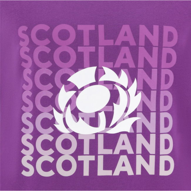 2025-2026 Scotland Rugby Leisure Sweatshirt (Purple)