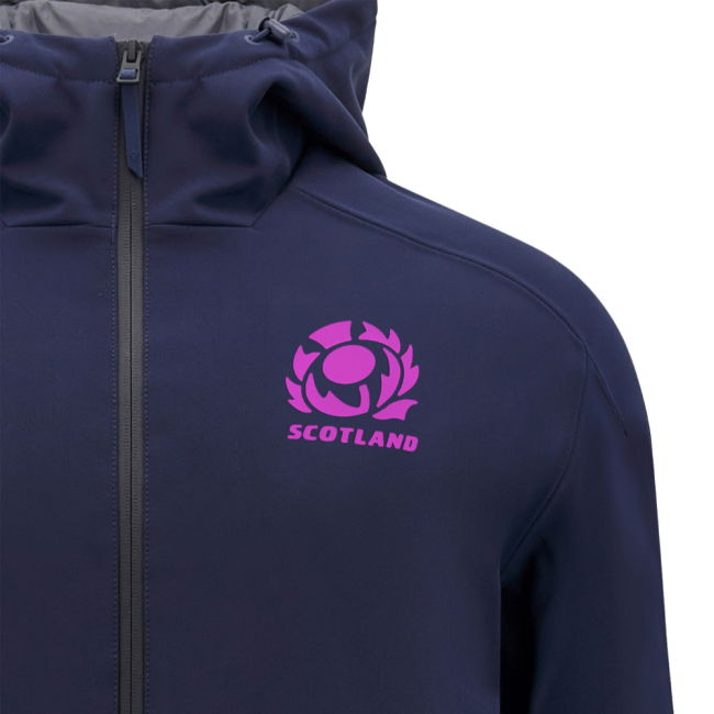 2025-2026 Scotland Rugby Ath Elite Highlands Jacket (Navy)