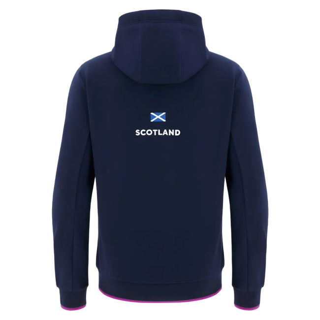 2025-2026 Scotland Rugby Travel Hoody (Navy)