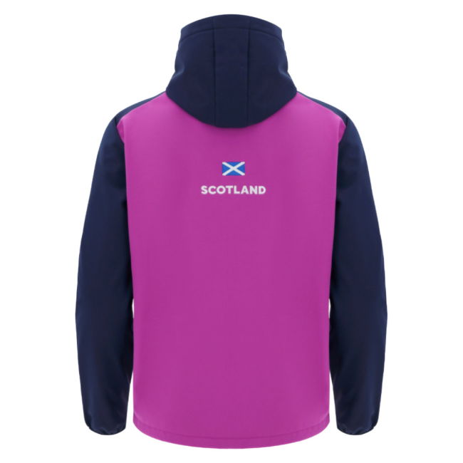 2025-2026 Scotland Rugby Softshell Jacket (Navy) - Kids