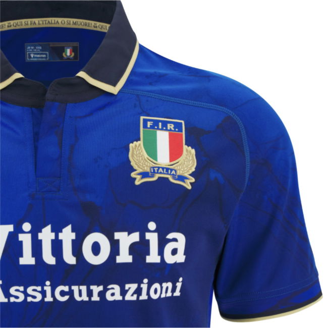 2025-2026 Italy FIR Rugby Home Shirt (Kids)