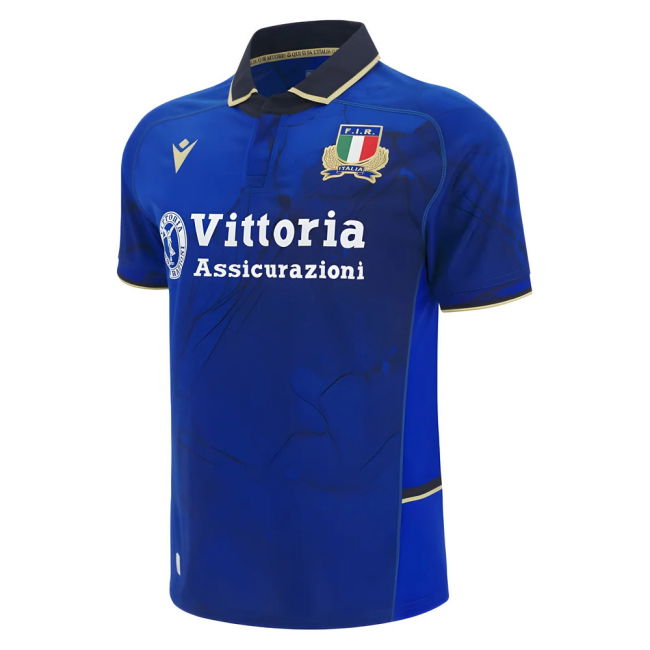 2025-2026 Italy FIR Rugby Home Shirt (Kids) (Your Name)