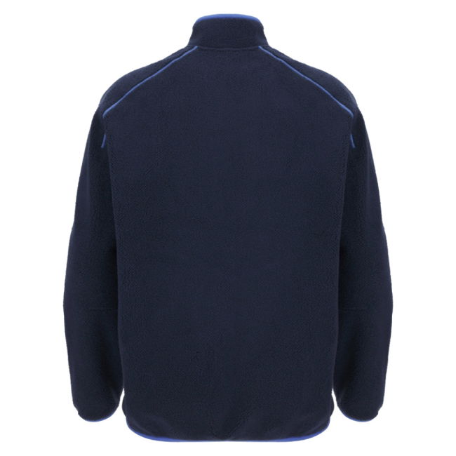 2025-2026 Italy FIR Rugby Ath Teddy Jacket (Navy)