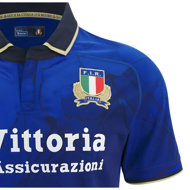 2025-2026 Italy FIR Rugby Home Replica Shirt