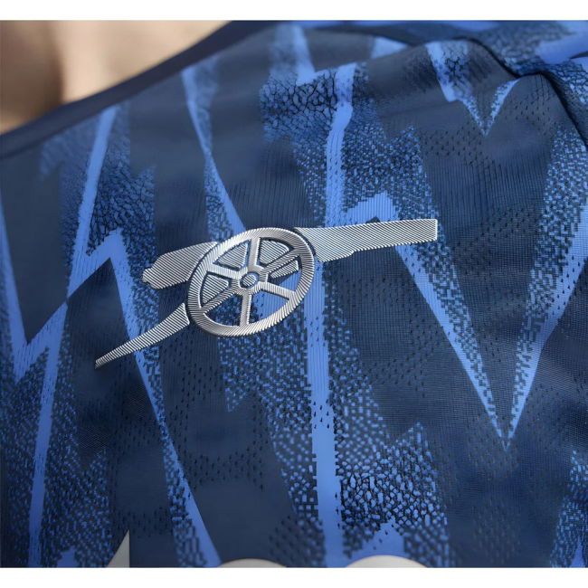 2025-2026 Arsenal Authentic Long Sleeve Away Shirt