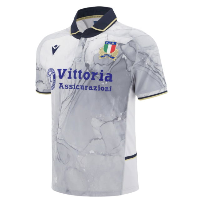 2025-2026 Italy FIR Rugby Away Shirt (Your Name)