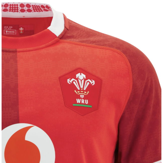2025-2026 Wales WRU Home Rugby Shirt (Kids)