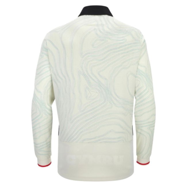 2025-2026 Wales WRU Rugby Away Cotton LS Shirt