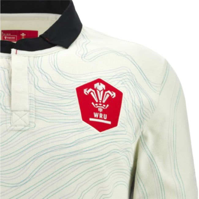 2025-2026 Wales WRU Rugby Away Cotton LS Shirt