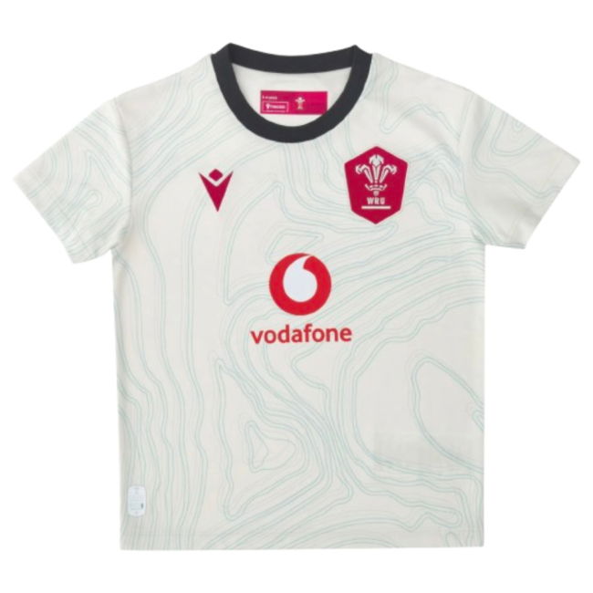 2025-2026 Wales WRU Away Mini Rugby Shirt (Your Name)