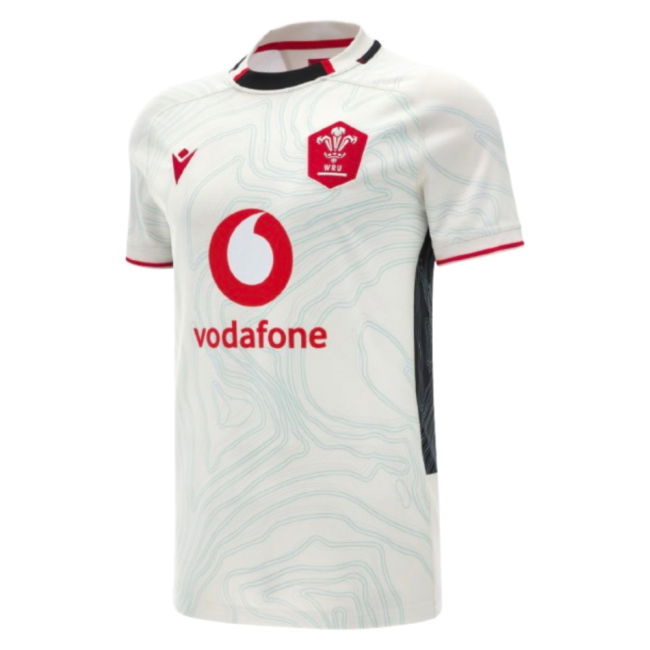 2025-2026 Wales WRU Away Slim Fit Rugby Shirt (Your Name)