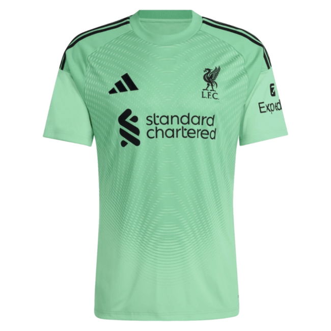 2025-2026 Liverpool Home Goalkeeper Shirt (Glory Mint) - Kids (Dudek 1)