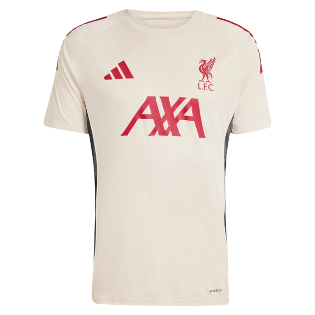 2025-2026 Liverpool Training Jersey (White) (M.Salah 11)