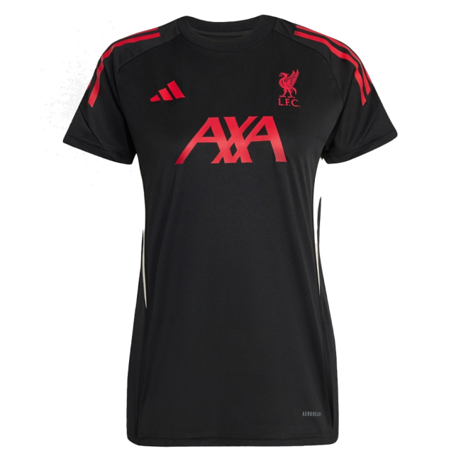 2025-2026 Liverpool Training Jersey (Black) - Womens (M.Salah 11)