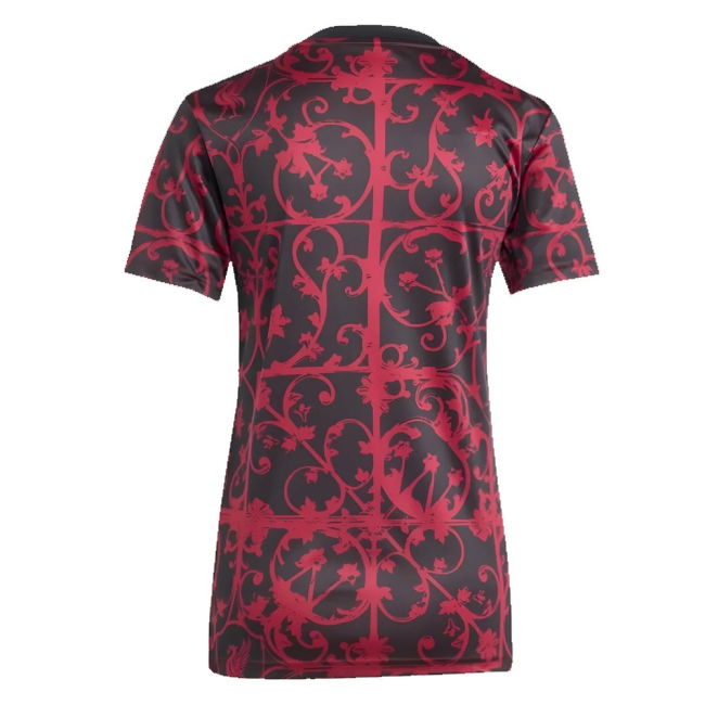 2025-2026 Liverpool Pre-Match Shirt (Black) - Womens (Rio 73)
