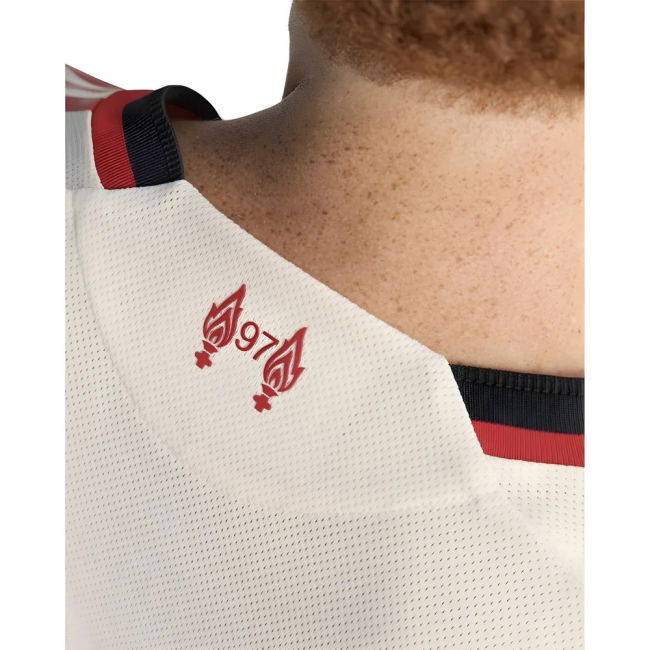 2025-2026 Liverpool Authentic Long Sleeve Away Shirt (M.Salah 11)