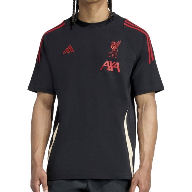2025-2026 Liverpool Training Tee (Black) (Barnes 10)