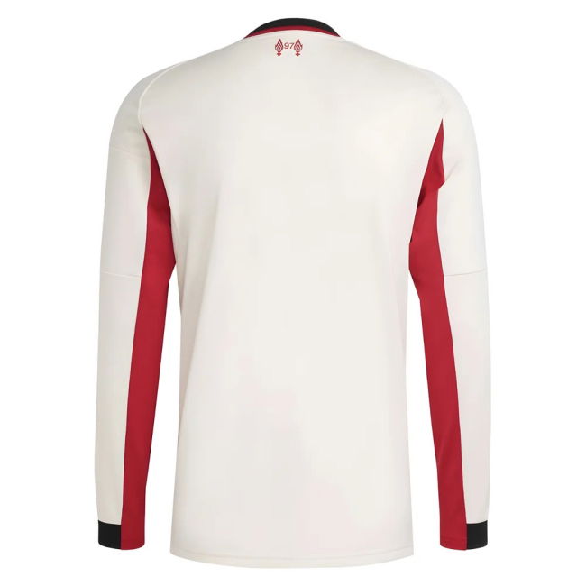 2025-2026 Liverpool Long Sleeve Away Shirt (M.Salah 11)