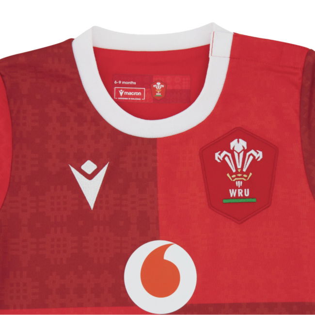2025-2026 Wales WRU Home Rugby Mini Shirt