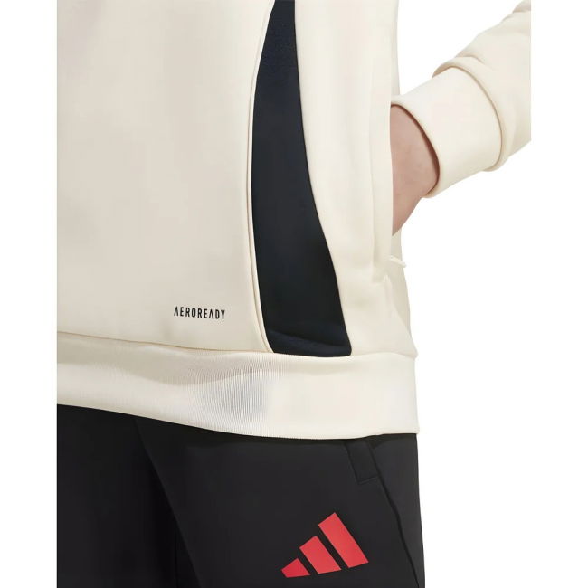 2025-2026 Liverpool Track Hoody (White) - Kids